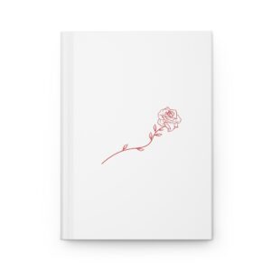 Rose Hardcover Journal